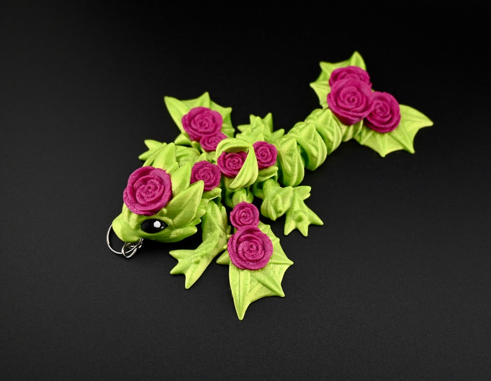 green dragon bag tag