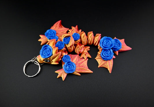 red dragon bag tag