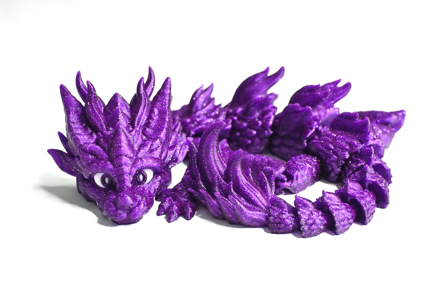 glittery baby dragon