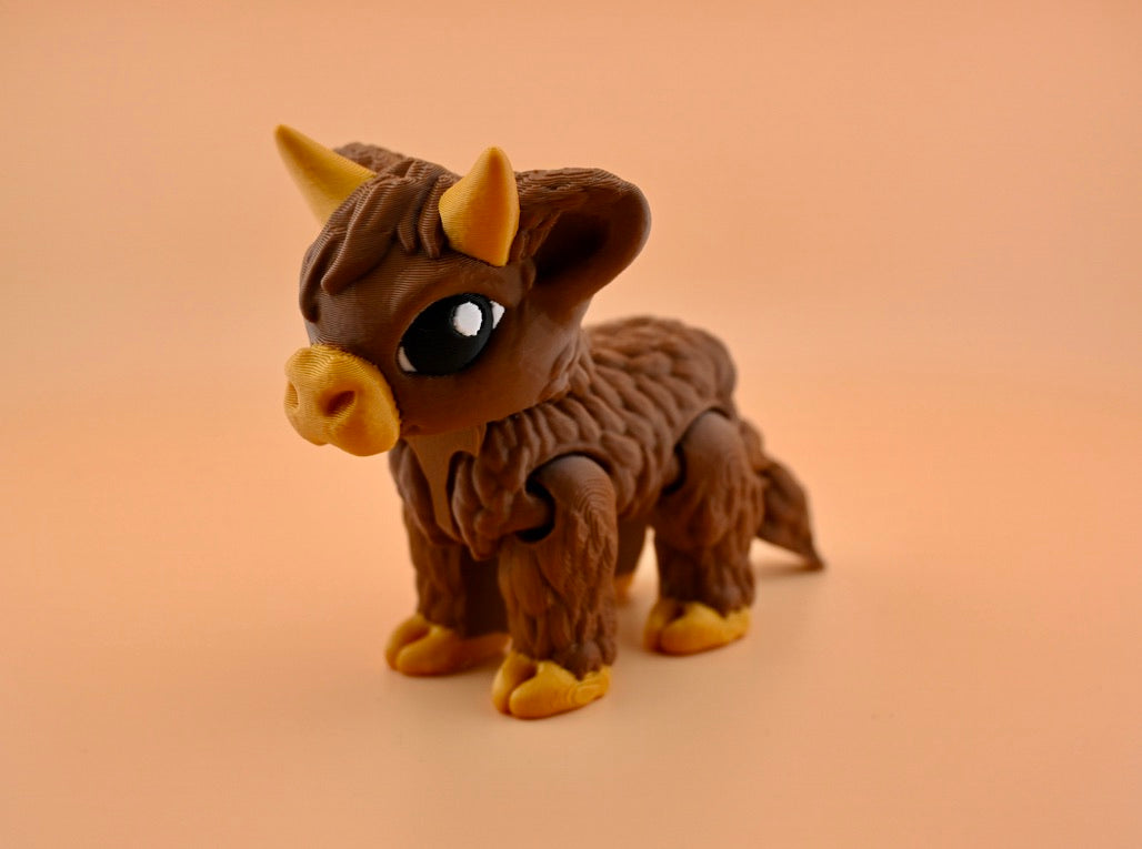 Mini highland calf