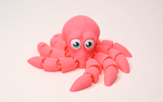 Pink Ollie the Octopus