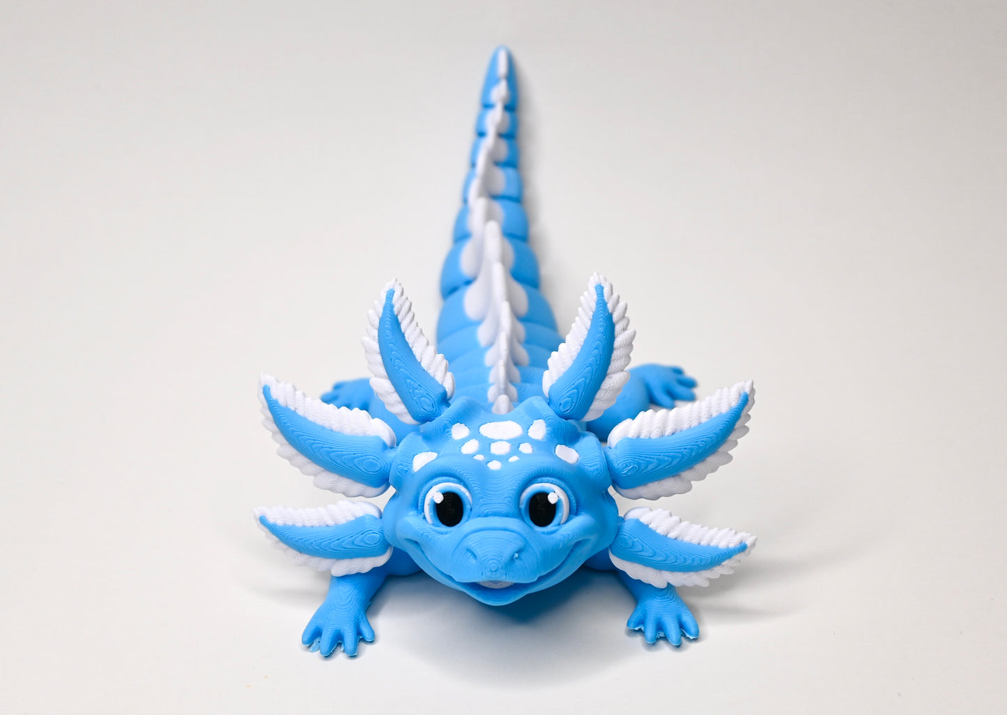 Blue Ice Pop Axolotl
