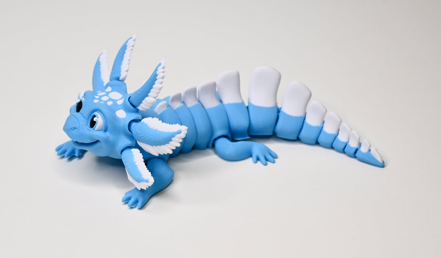 Blue Ice Pop Axolotl