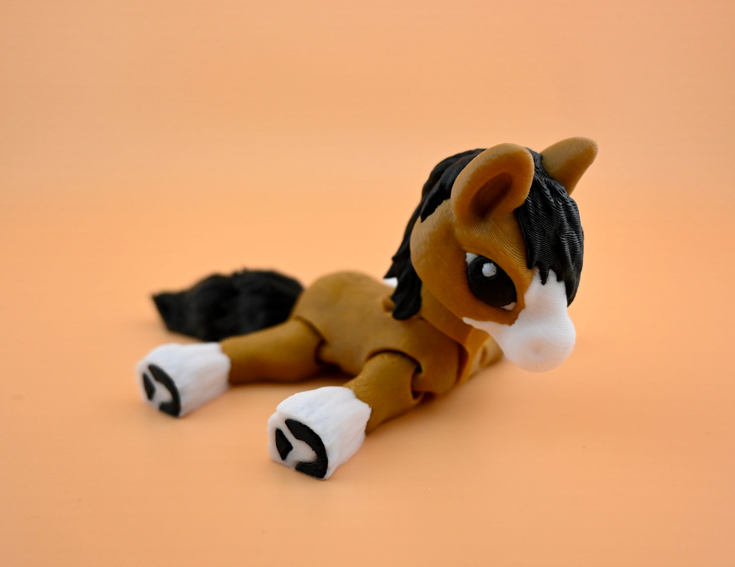 Mini tan foal