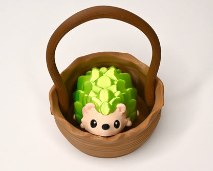 Cutie Pine with Basket