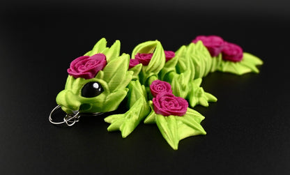 green dragon bag tag